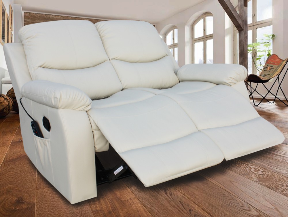 Sofa set 2 or 3 seat with integrated massage