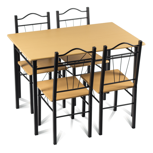 Комплект маса с 4 стола Carmen 20009