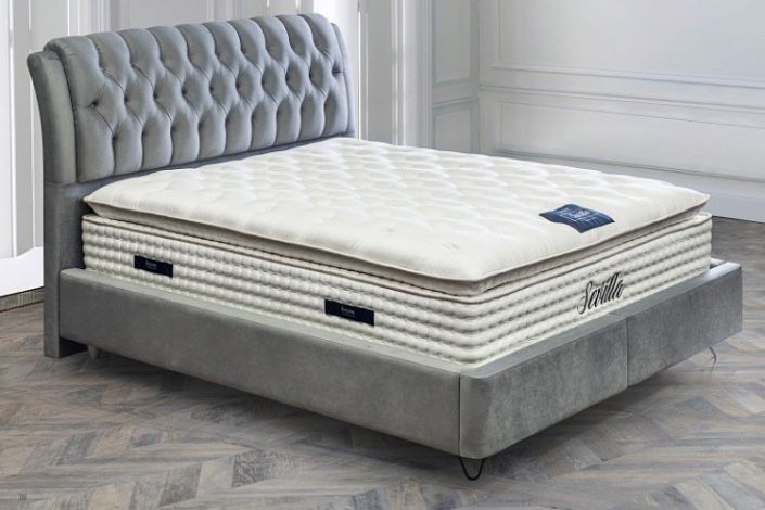(Български) Луксозно тапициранo легло Sevilla 160 X 200 cm