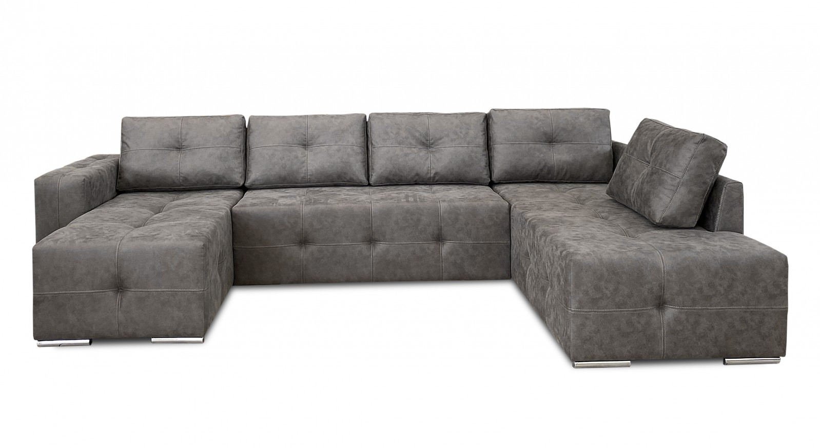 (Български) Разтегателен ъглов П-образен диван | “ВИКТОРИ” | Руди-Ан